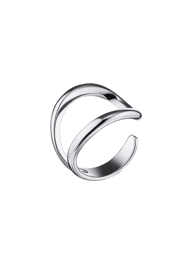 Кольцо из серебра в минималистичном стиле Dita One