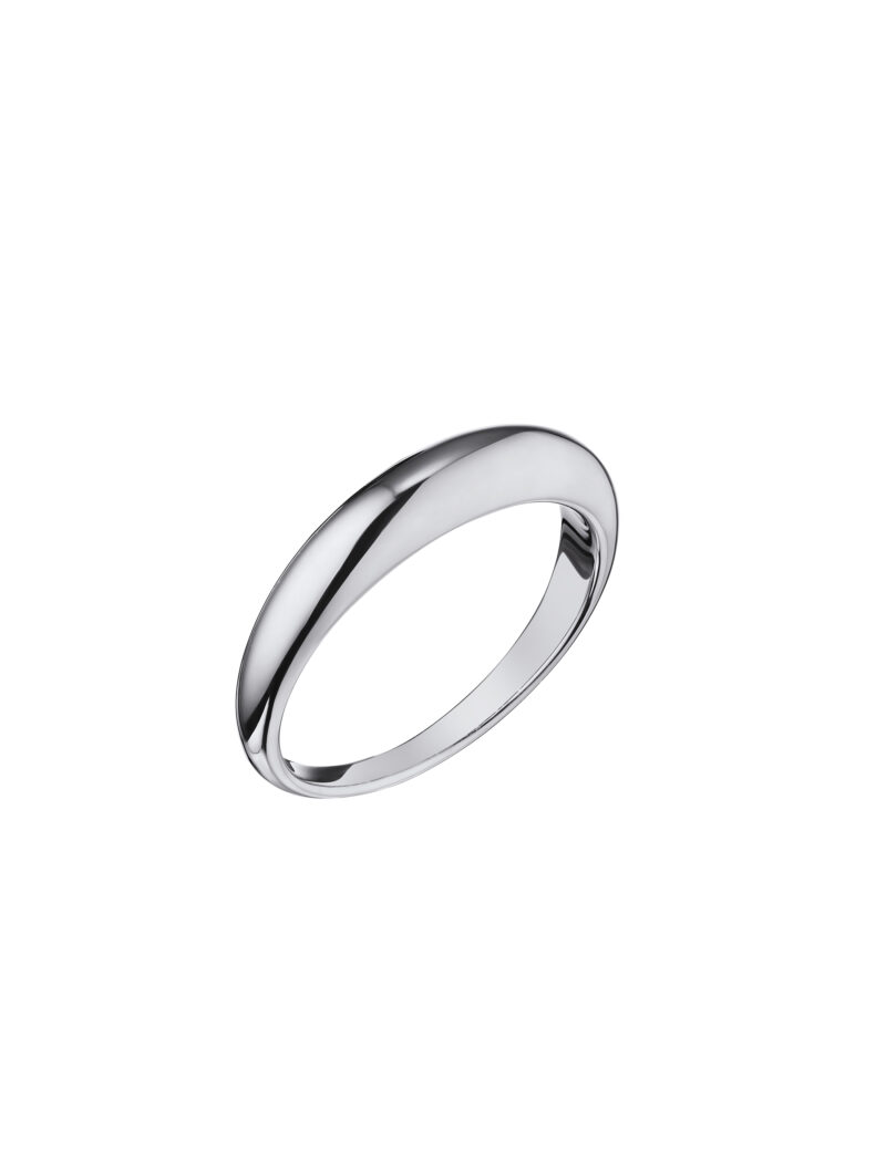 Минималистичное кольцо из серебра Dita One