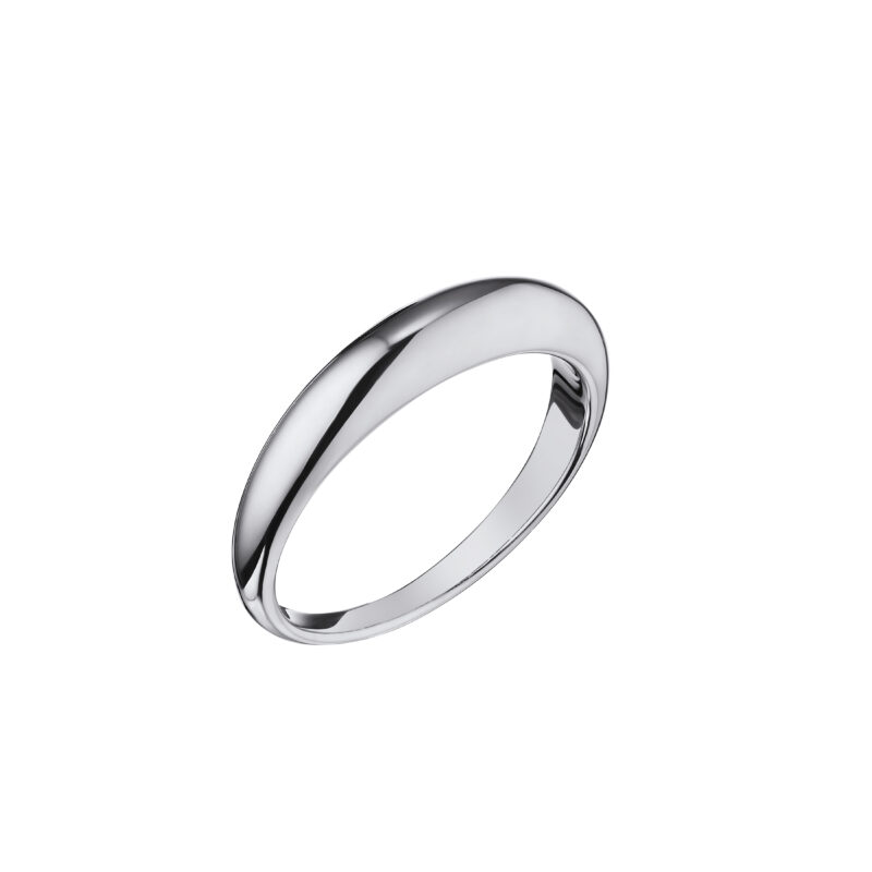 Минималистичное кольцо из серебра Dita One