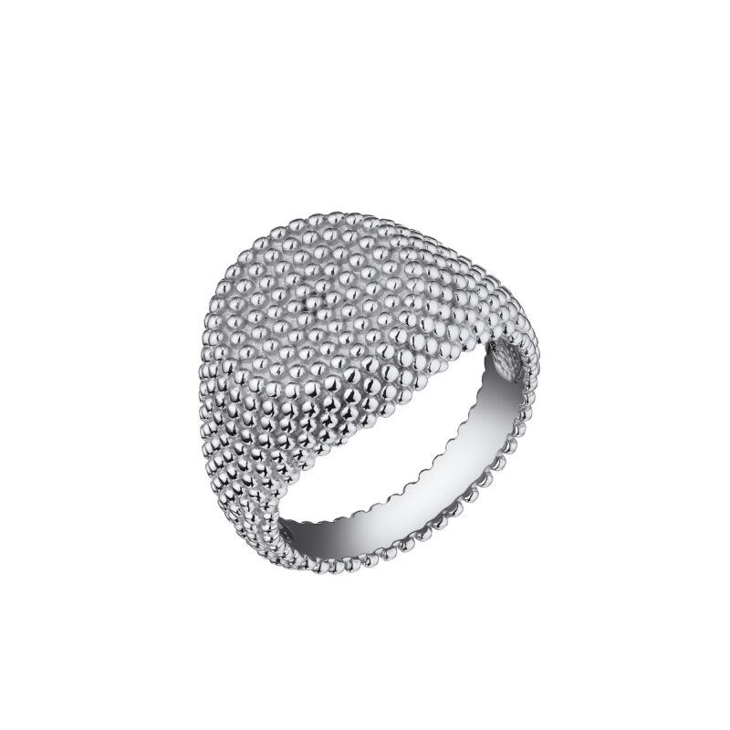 Печатка (кольцо) из серебра с гризантом Dita One